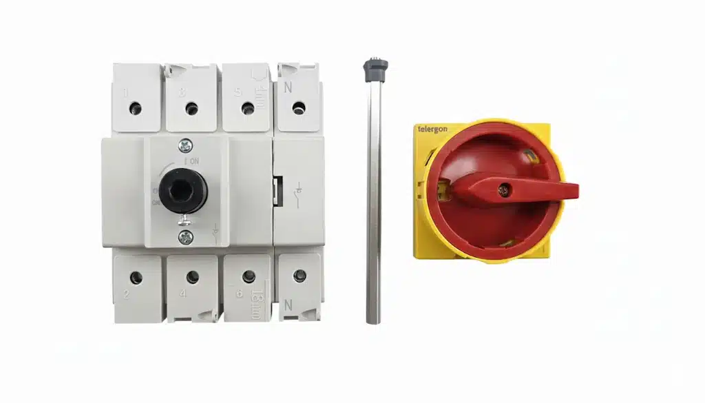 Interruptor Geral 3P+N 125A manípulo externo VM Telergon S3-01253N4DC