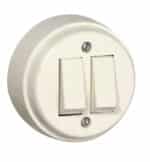 Efapel Comutador Escada Duplo 26101 CMF Marfim