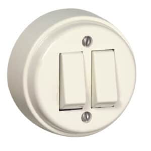 Efapel Comutador Escada Duplo 26101 CMF Marfim