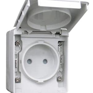 Efapel Tomada 2P Obturador 48122 CZ CCZ Estanque