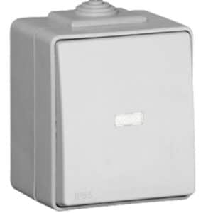 Efapel Interruptor Luminoso 48012 CZ CBR Estanque