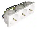 Efapel Tomada Tripla 45194 6MODU BR Schuko SBR