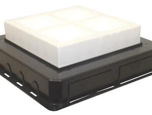 Efapel Caixa DE Encastrar P/CAIXA DE Chao 16 MOD 83058