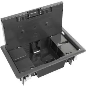 Efapel Caixa Chão 8 MOD Interruptor Cinzenta 83004 CCZ