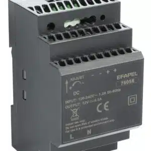 Efapel Fonte DE ALIMENTAÇÃO P/ Calha DIN 12VDC 54W 75056