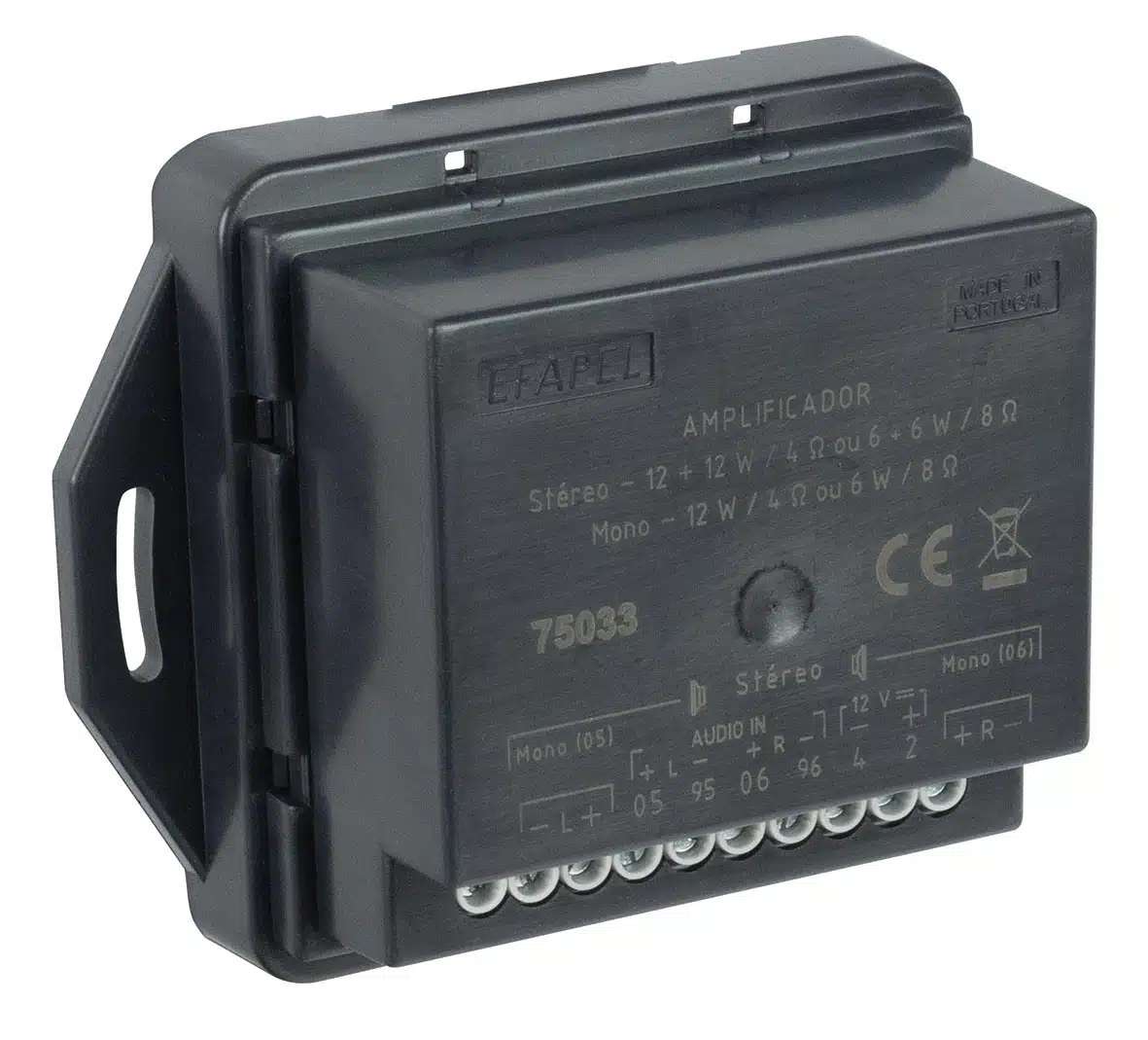 Efapel Amplificador ESTÉREO P/ Teto Falso - 12VDC 75033