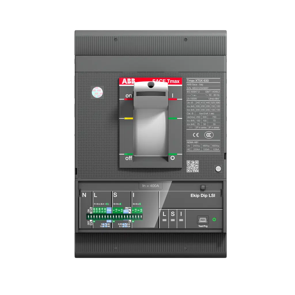ABB Disjuntor XT5N 3P 400A Ekip DIP LS/I 36KA 1SDA100354R1