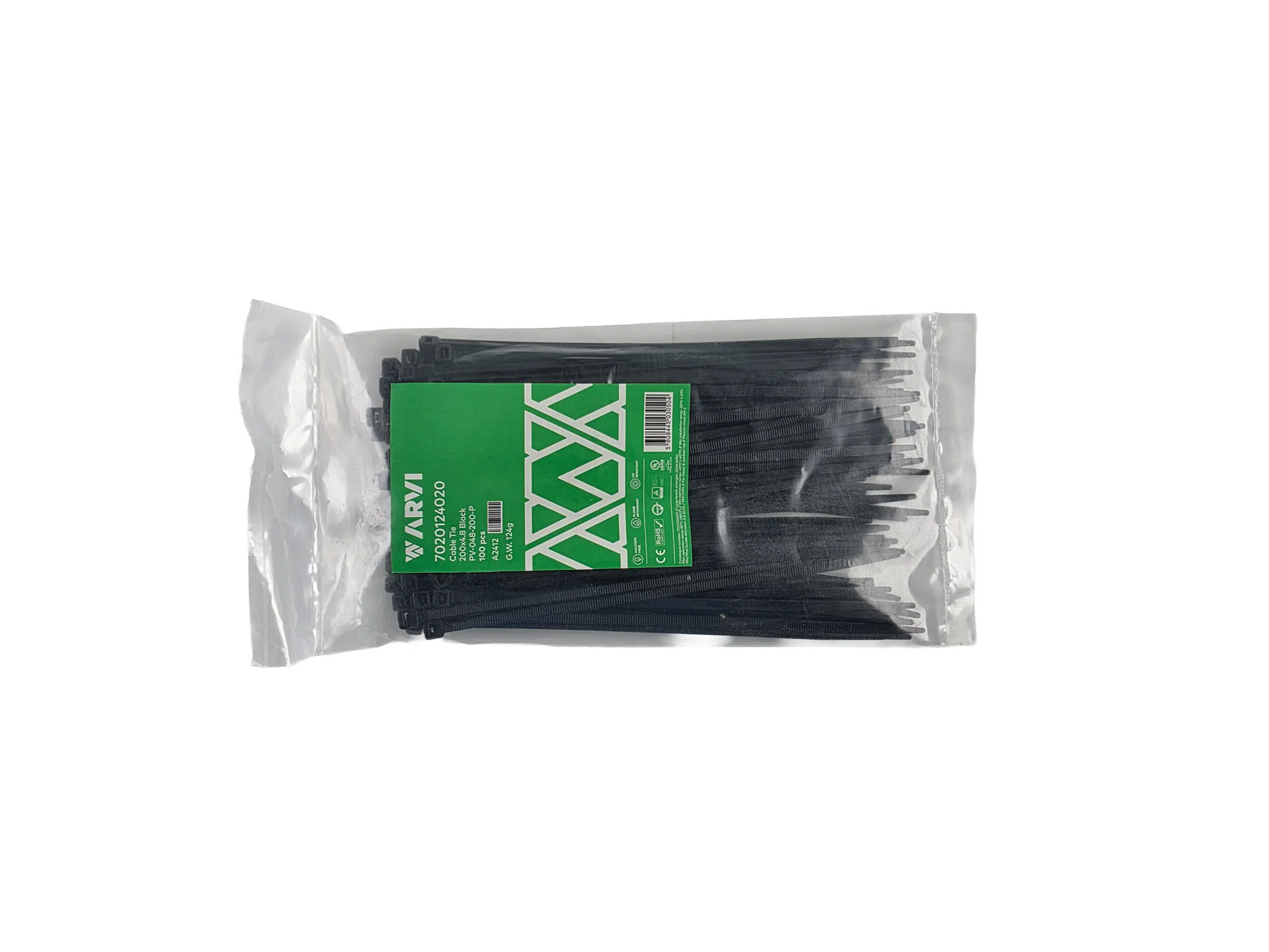 Abracadeira Fivela 200X4.8 PT