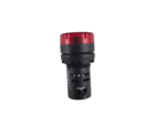 Sinalizador LED VM 22MM C/ Sirene 24V AC/DC Gwest 22DS/MS24