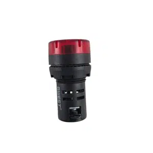 Sinalizador LED VM 22MM C/ Sirene 24V AC/DC Gwest 22DS/MS24