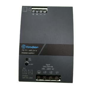 Finder F. Alimentacao 24VDC 20A 3FASE 78.Y3.1.440.2414