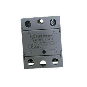 Finder Rele Estado Solido 1P 60A CONT:24VDC 77.D1.9.024.8650