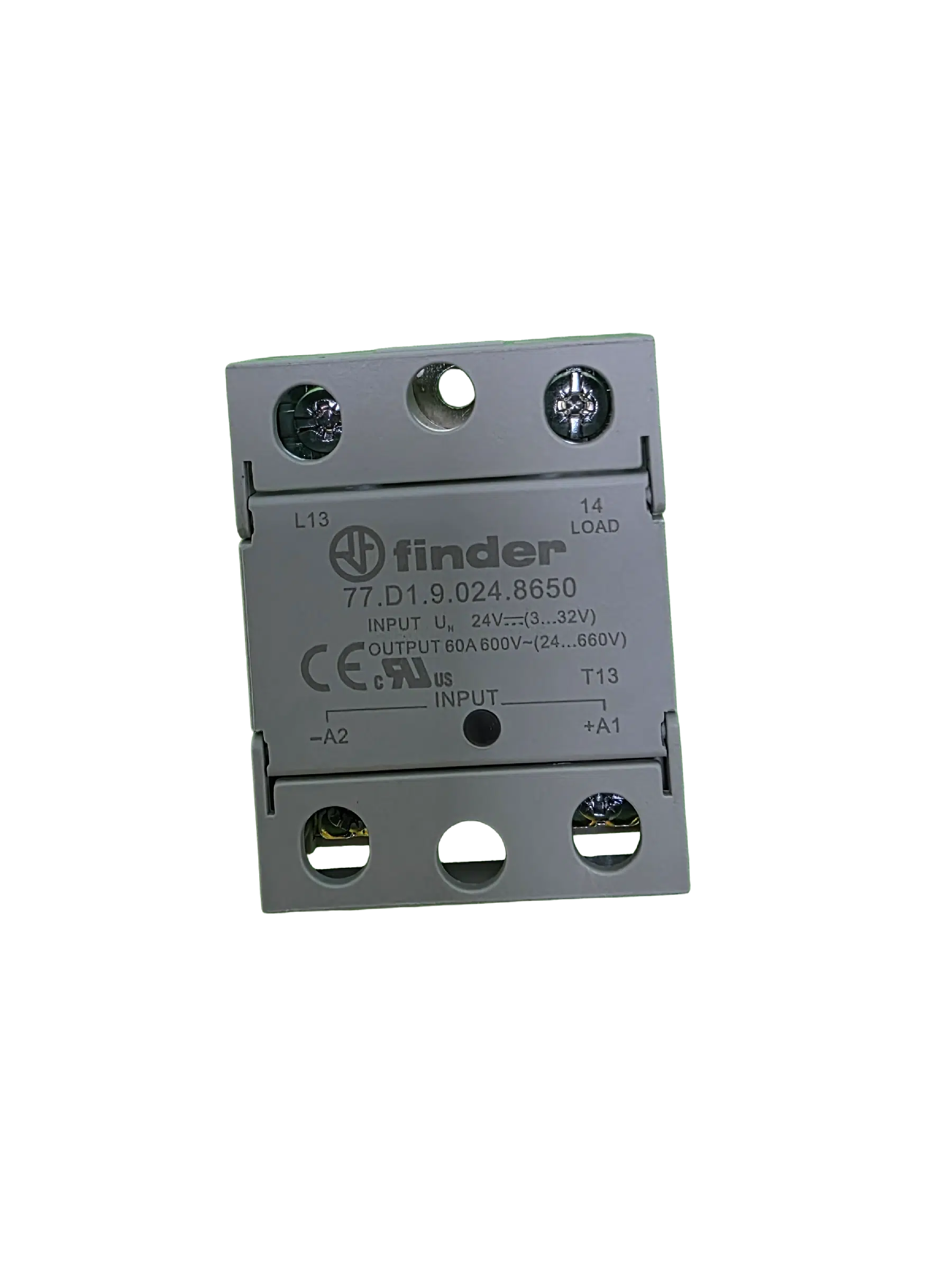 Finder Rele Estado Solido 1P 60A CONT:24VDC 77.D1.9.024.8650