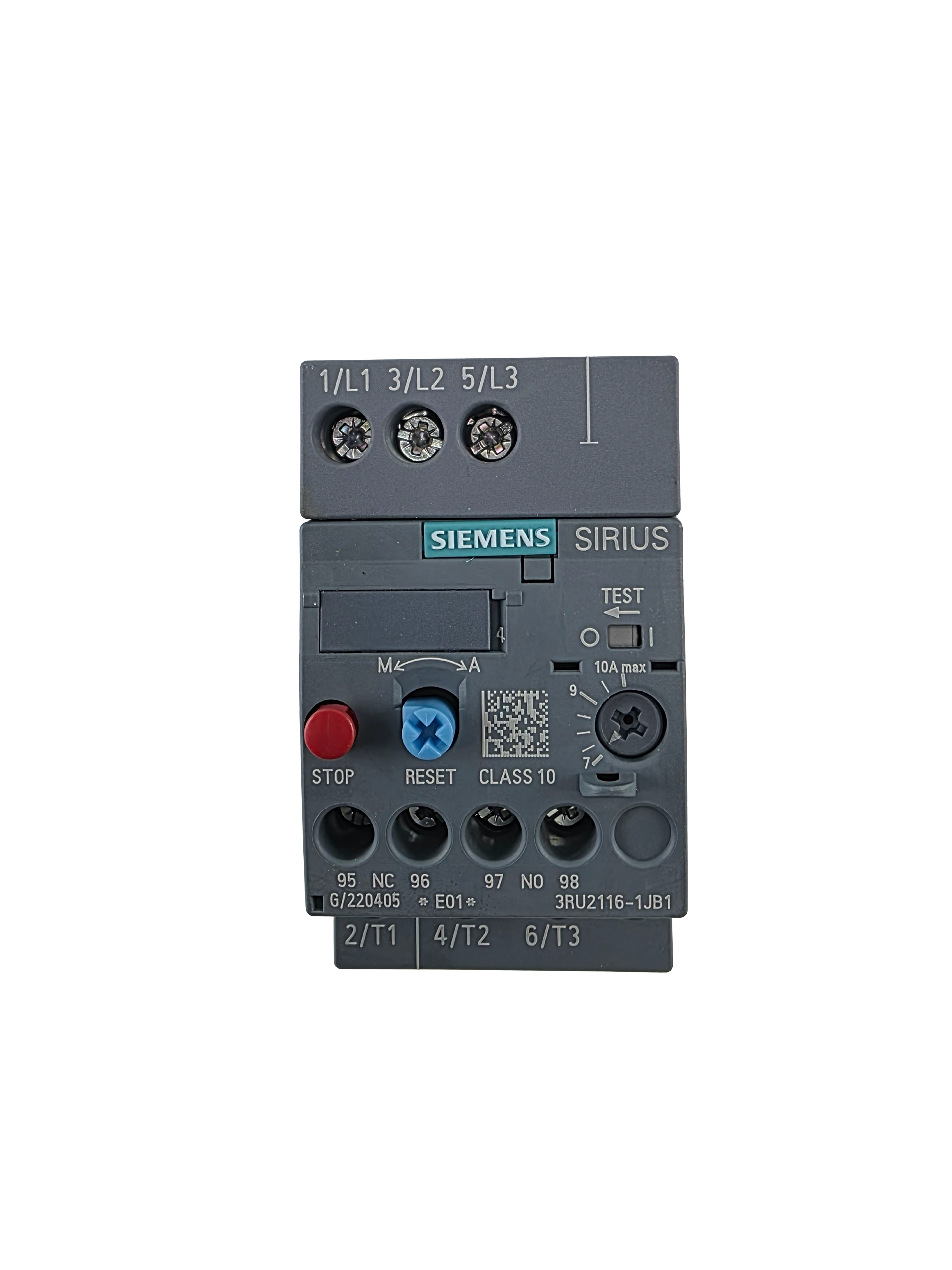 Siemens Rele Motorizado 4KW 1NA-1NF 7-10A 3RU2116-1JB1